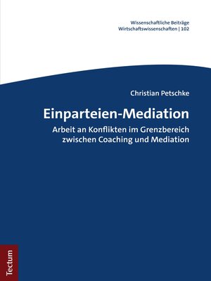 cover image of Einparteien-Mediation